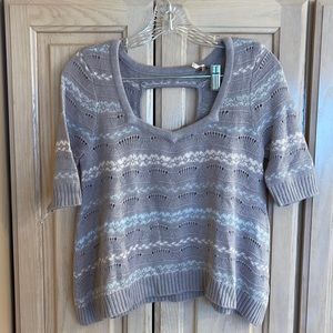 Free People flowy boy knit sweater